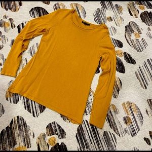 Luxuriously soft long sleeve top.